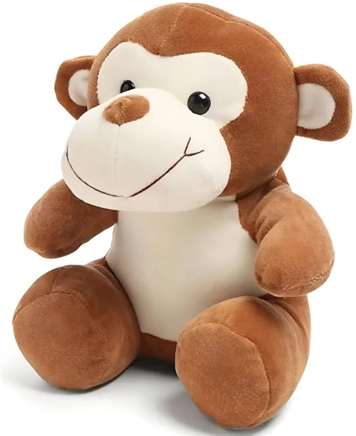 Cute Monkey Plush Soft Toy – Ultra Soft Cuddly Stuffed Animal for Kids & Babies