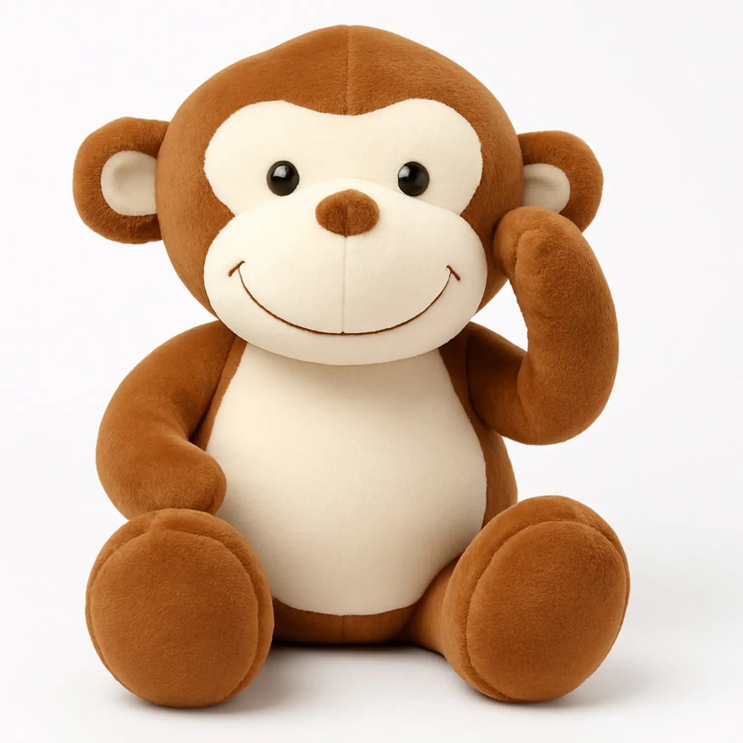 Cute Monkey Plush Soft Toy – Ultra Soft Cuddly Stuffed Animal for Kids & Babies
