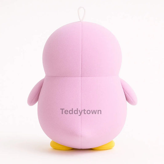 Cute Happy Penguin Soft Toy – Premium Plush (Pink)
