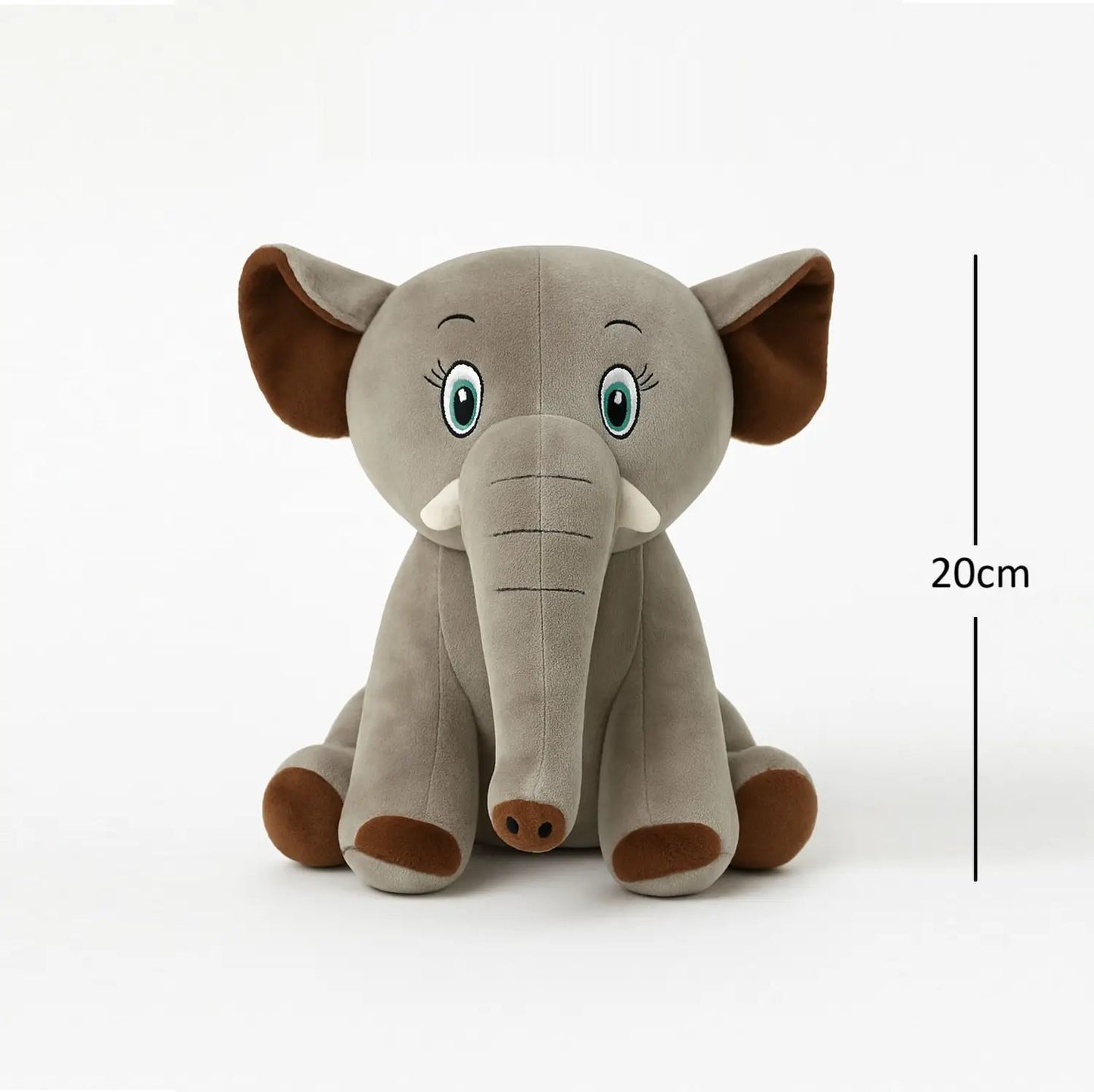 Cute Elephant Plush Soft Toy – Ultra Soft Cuddly Stuffed Animal for Kids & Babies