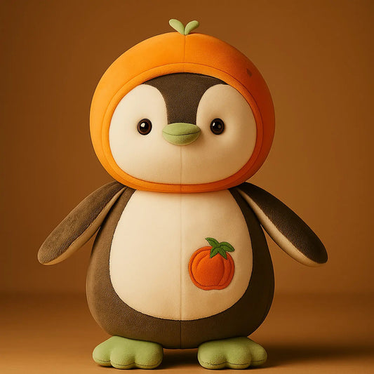 Snowbill Penguin Soft Toy – Fruit Theme Plush (Soft & Cuddly)